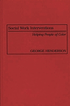 Social work interventions : helping people of color