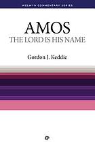 The Lord is His name