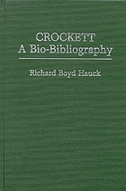 Crockett, a bio-bibliography