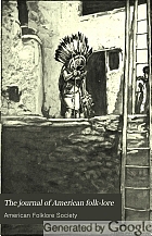 The journal of American folk-lore.
