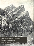 Proceedings of the California Academy of Sciences. 3d ser., Geology.