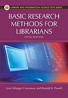 Basic research methods for librarians