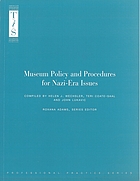 Museum policy and procedures for Nazi-era issues