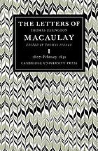 The letters of Thomas Babington Macaulay
