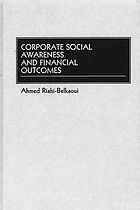 Corporate social awareness and financial outcomes