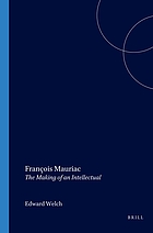 François Mauriac : the making of an intellectual