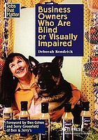 Business owners who are blind or visually impaired