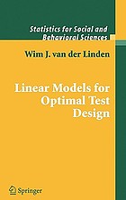 Linear models of optimal test design