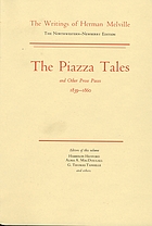 The piazza tales : and other prose pieces, 1839-1860
