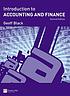 Introduction to accounting and finance by  Geoff Black 