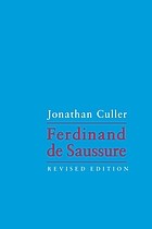 Ferdinand de Saussure