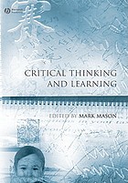 Critical thinking and learning