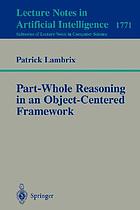 Part-whole reasoning in an object-centered framework