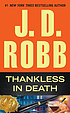 Thankless in death Auteur: J  D Robb
