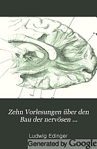 Zehn Vorlesungen über den Bau der nervösen Centralorgane : für Ärzte und Studierende