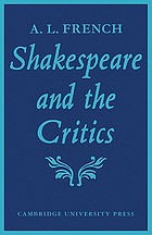 Shakespeare and the critics,