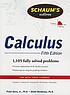 Schaum's outline of calculus 著者： Frank Ayres