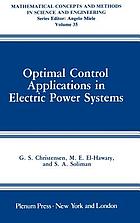 Optimal control applications in electric power systems