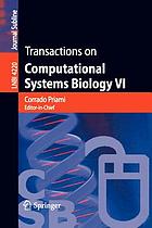 Transactions on computational systems biology VI