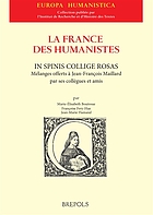 La France des humanistes
