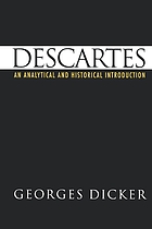 Descartes : an analytical and historical introduction