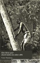 Eine Reise quer durch Indien im Jahre 1881 : Erinnerungsblätter