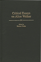 Critical essays on Alice Walker
