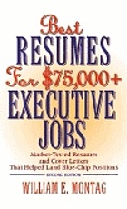 Best resumes for $75,000+ executive jobs