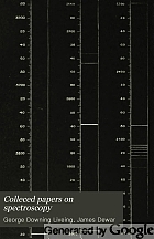 Colleced papers on spectroscopy