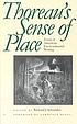 Thoreau's sense of place : essays in American environmental writing