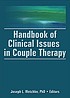 Handbook of clinical issues in couple therapy door Joseph L Wetchler