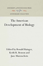 The American development of biology