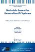 Materials issues for generation IV systems : status,... by Véronique Ghetta