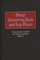 Bleep! censoring rock and rap music