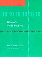 Hilbert's tenth problem