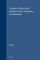 Corpus cultus Iovis Sabazii : CCIS.