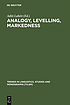 Analogy, levelling, markedness : principles of... von Aditi Lahiri