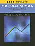Microeconomics : principles and policy 著者：  William J Baumol 