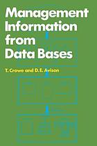 Management information from data bases