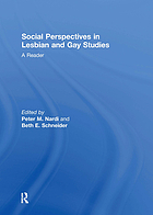 Social perspectives in lesbian and gay studies : a reader