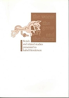 The worm, the germ and the thorn : Pictish and related studies presented to Isabel Henderson