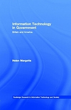 Information technology in government : Britain and America