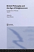 British philosophy and the Age of Enlightenment