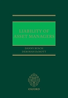 Liability of asset managers