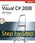 Microsoft Visual C# 2008 step by step