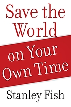 Save the world on your own time