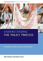 Understanding the Policy Process cover image