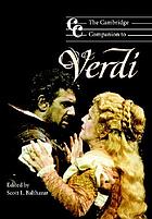 The Cambridge companion to Verdi