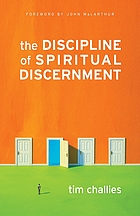 The discipline of spiritual discernment