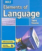Elements of language. third course
